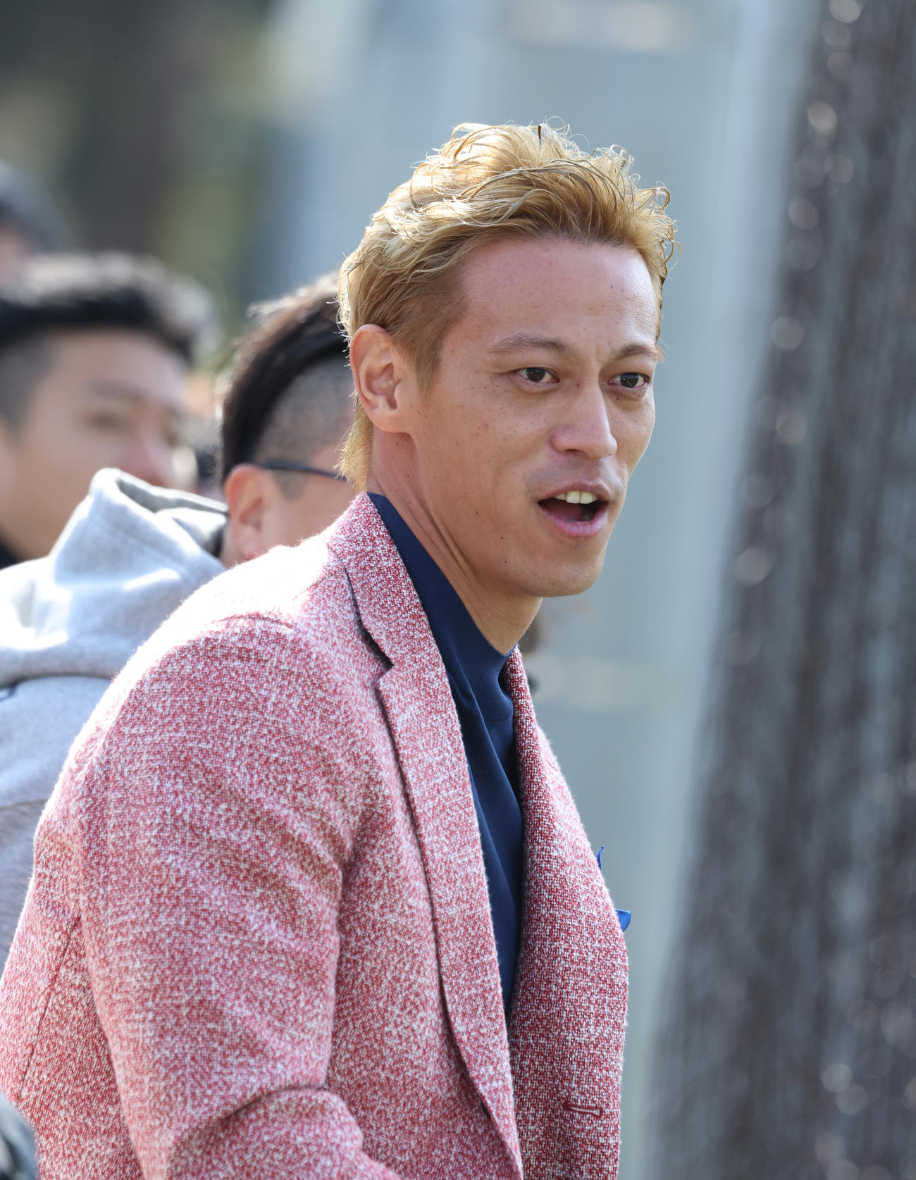 本田圭佑（2024年3月撮影）