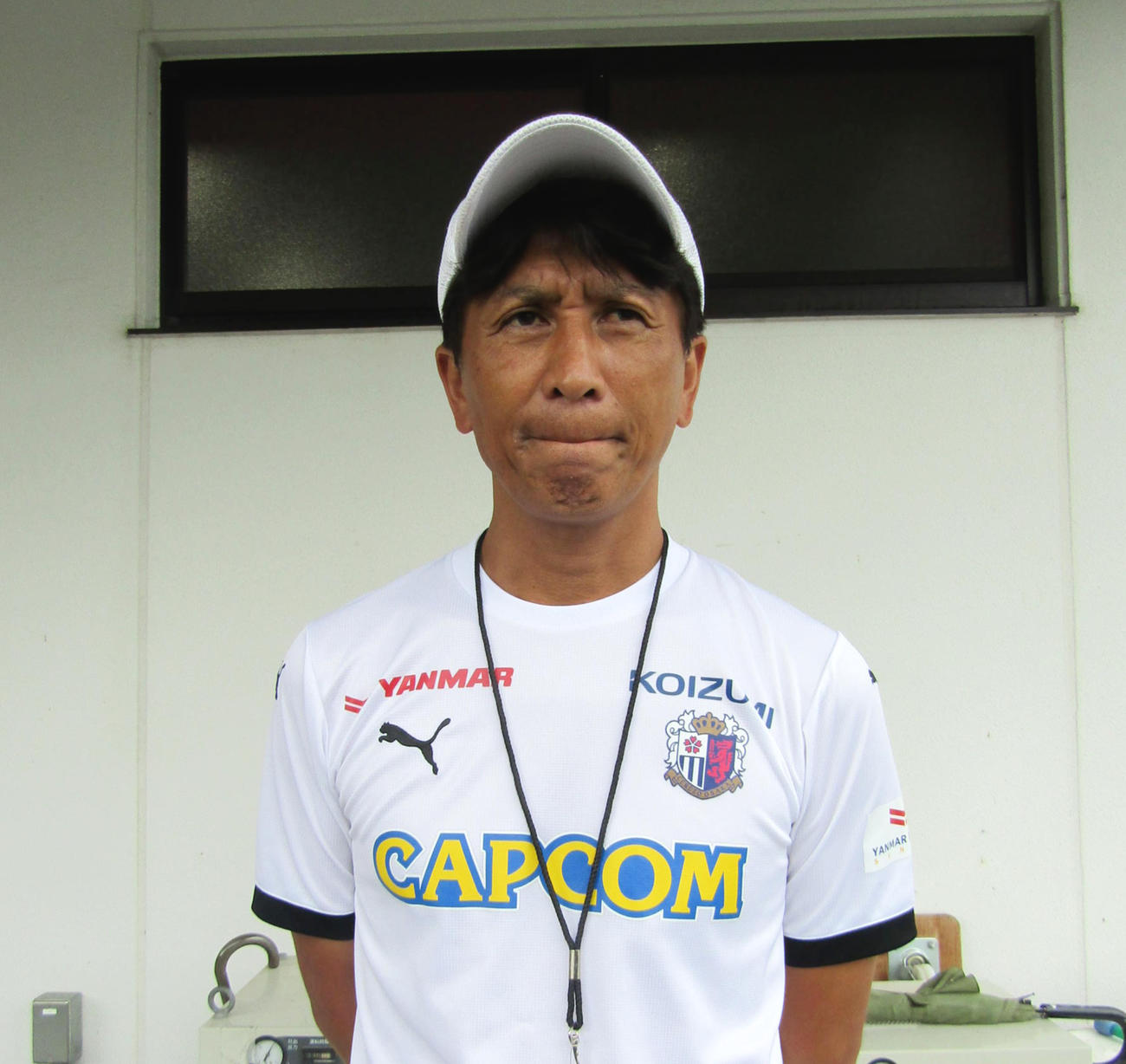 C大阪小菊監督（24年7月2日撮影）