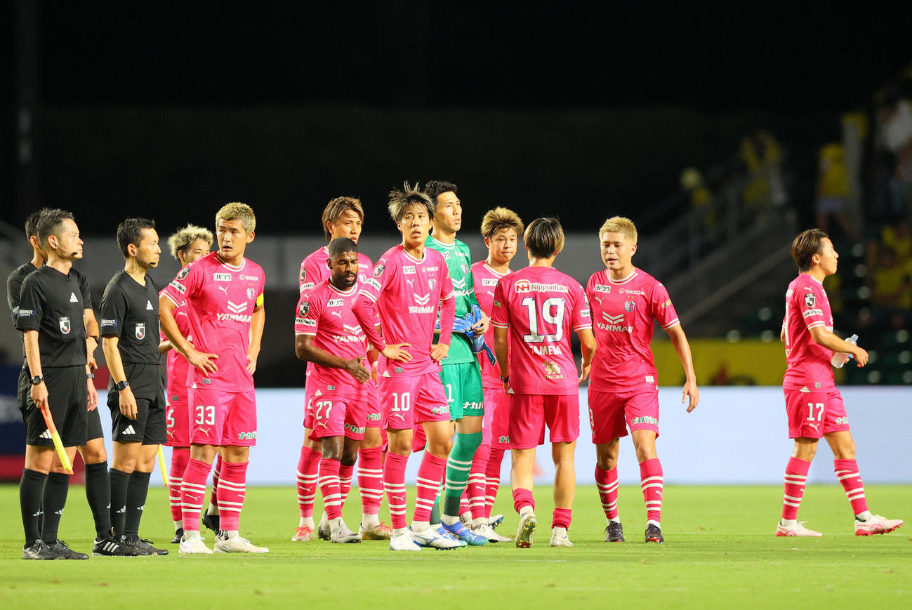 C大阪対柏　0－0の引き分けに終わる（撮影・上山淳一）
