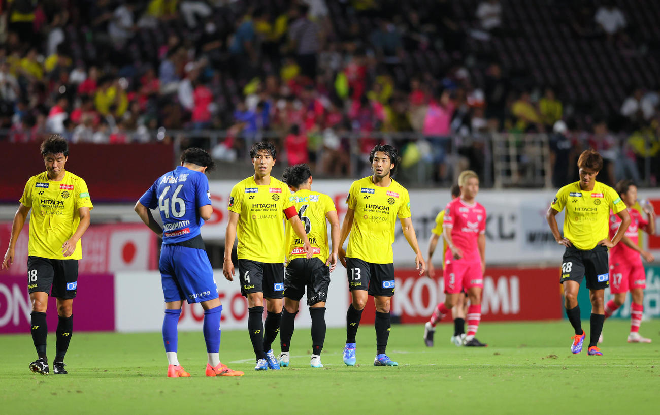 C大阪対柏　0－0の引き分けに終わる（撮影・上山淳一）