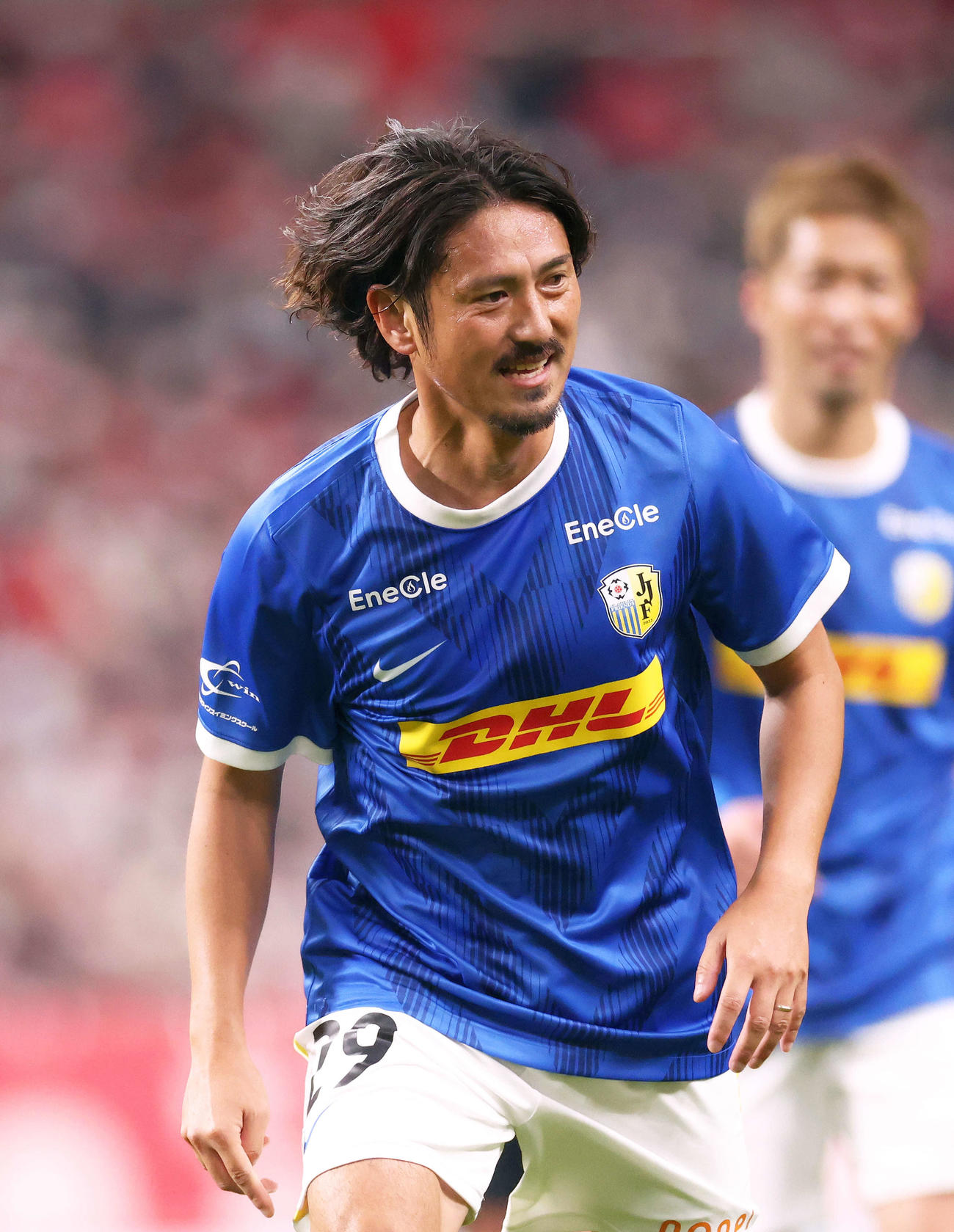 2022年11月12日、阿部勇樹さん引退試合に参加した水野晃樹