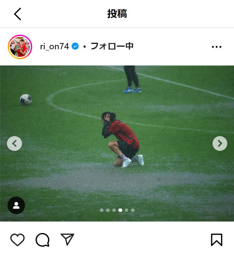 石川璃音のインスタグラムから