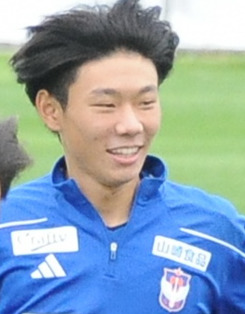 新潟DF稲村隼翔（2024年10月撮影）