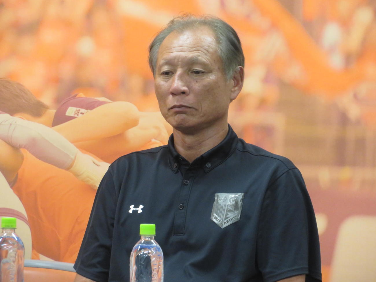 大宮アルディージャの原博実フットボール本部長（撮影・佐藤成）