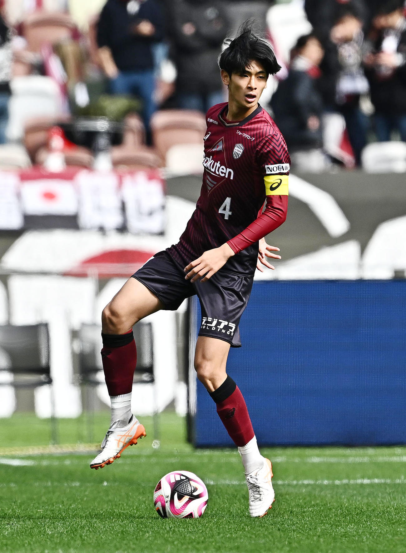 神戸U－18山田海斗（2024年2月撮影）