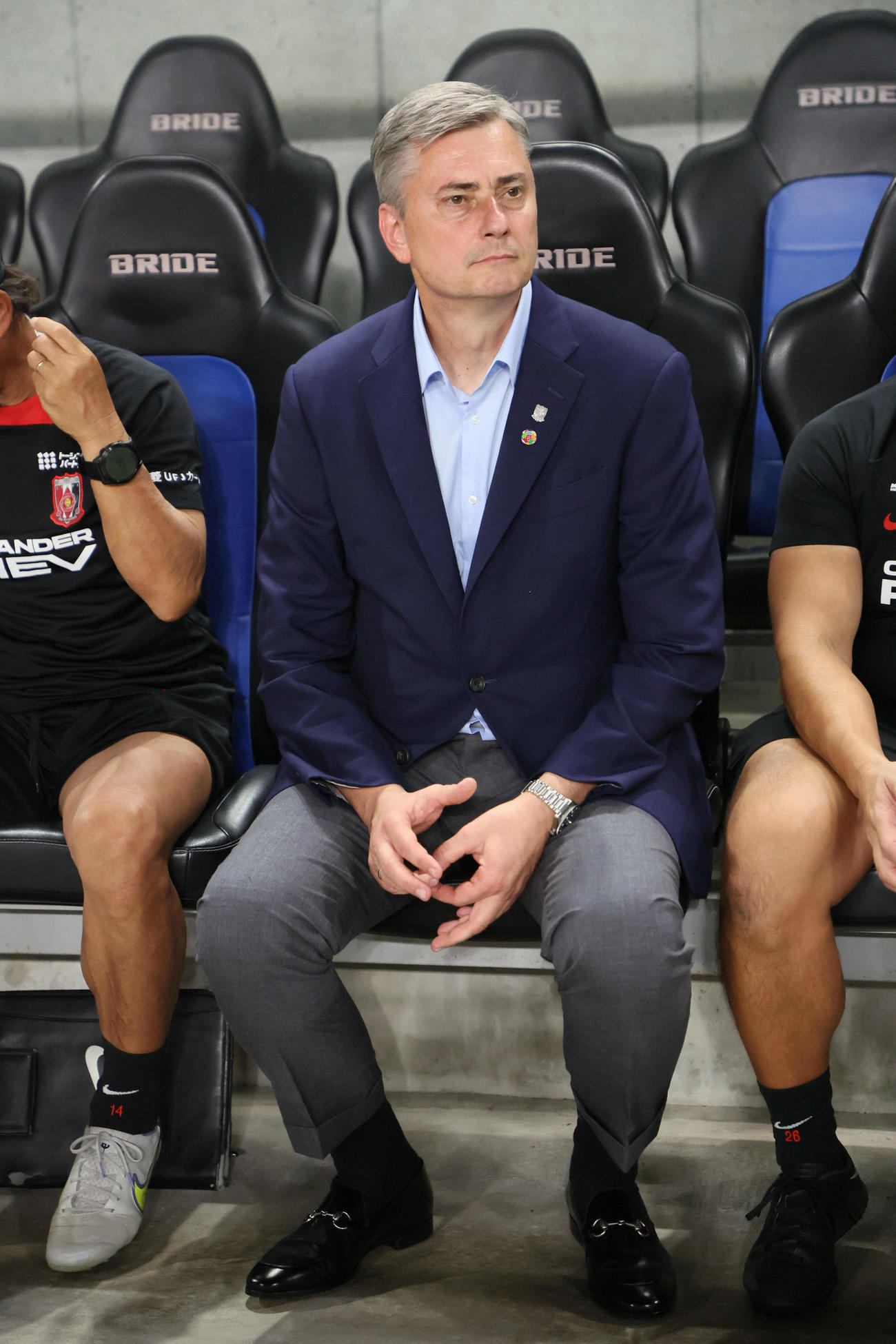 浦和スコルジャ監督（2024年9月14日撮影）