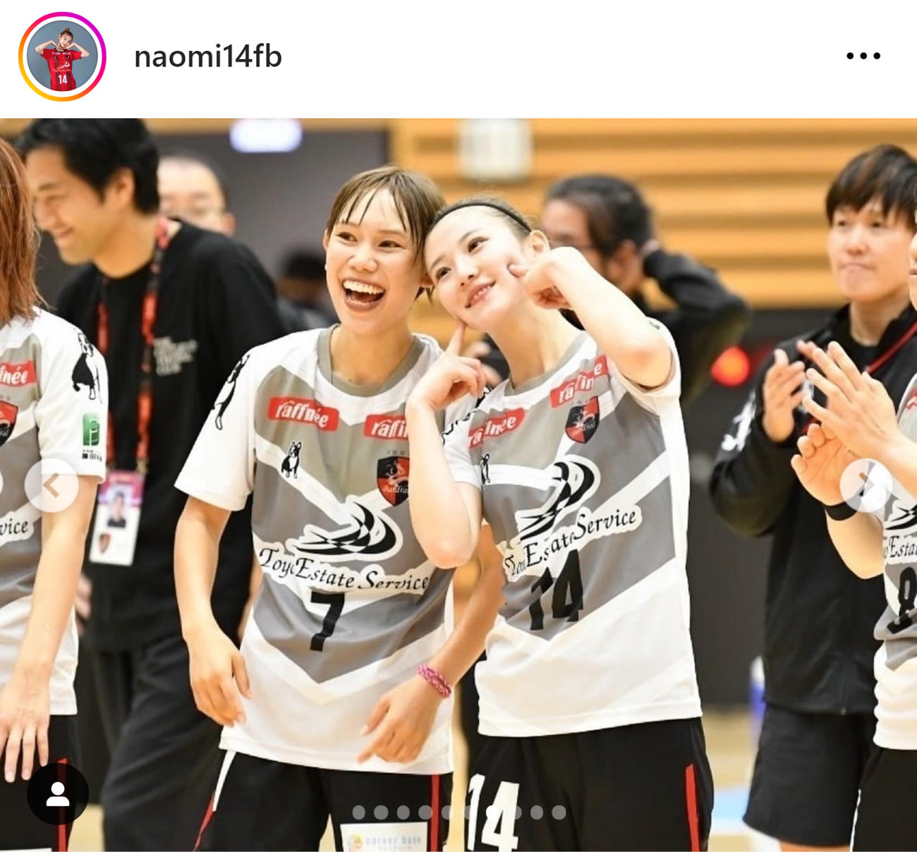 松本直美のインスタグラムから
