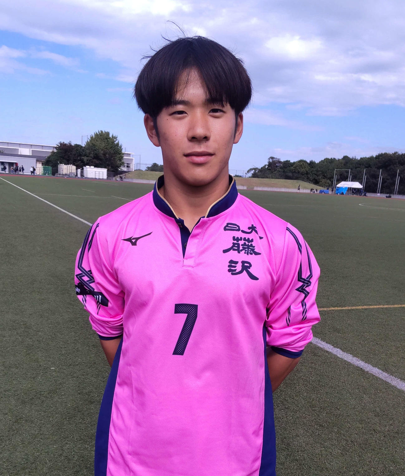 日大藤沢の宮澤朋哉主将