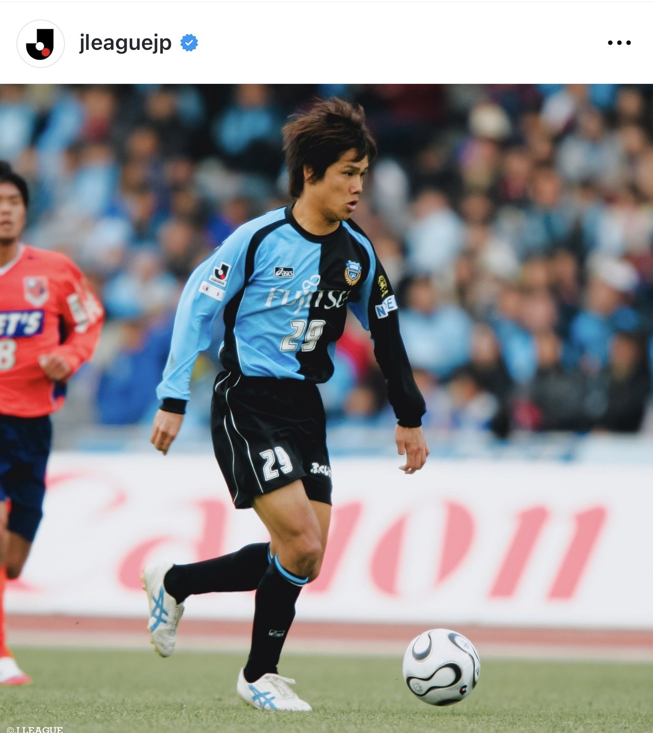 Jリーグ公式インスタグラムから
