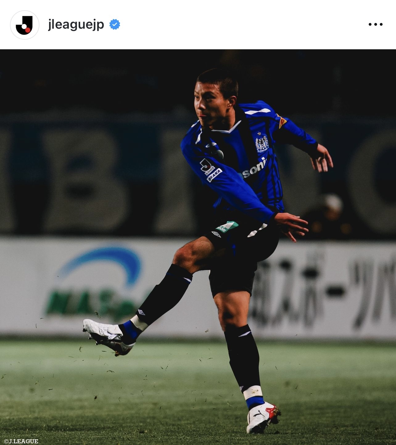 Jリーグ公式インスタグラムから
