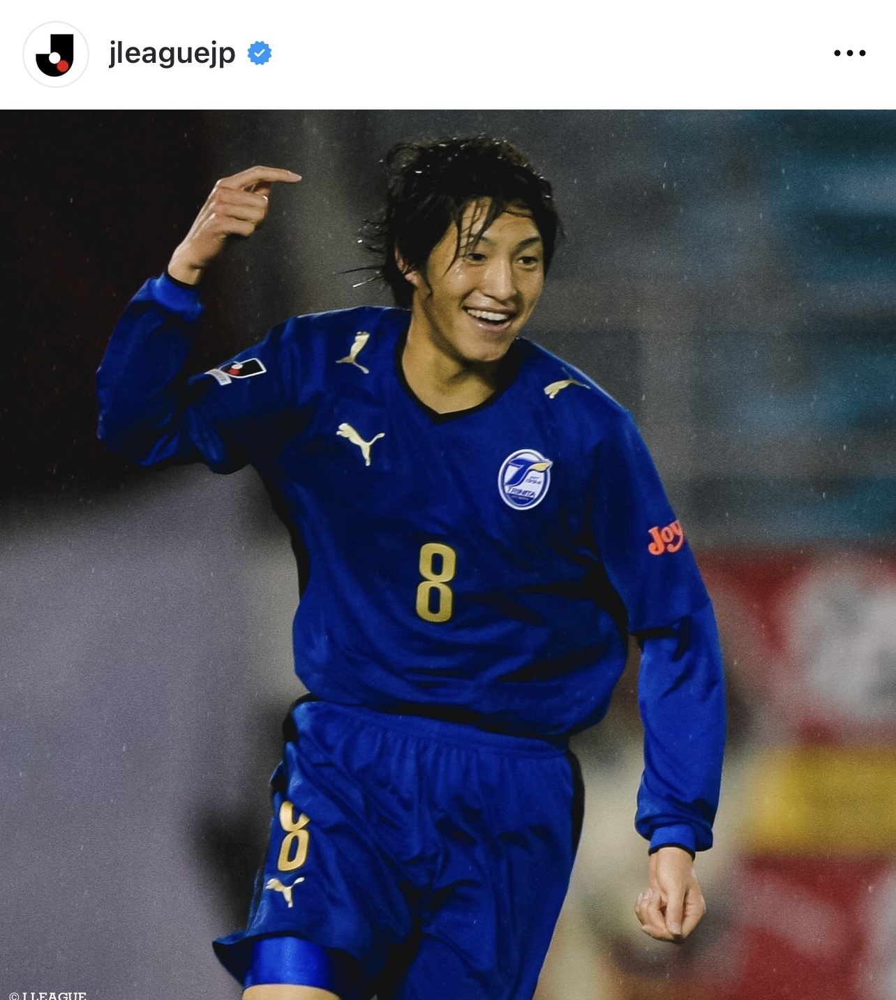 Jリーグ公式インスタグラムから