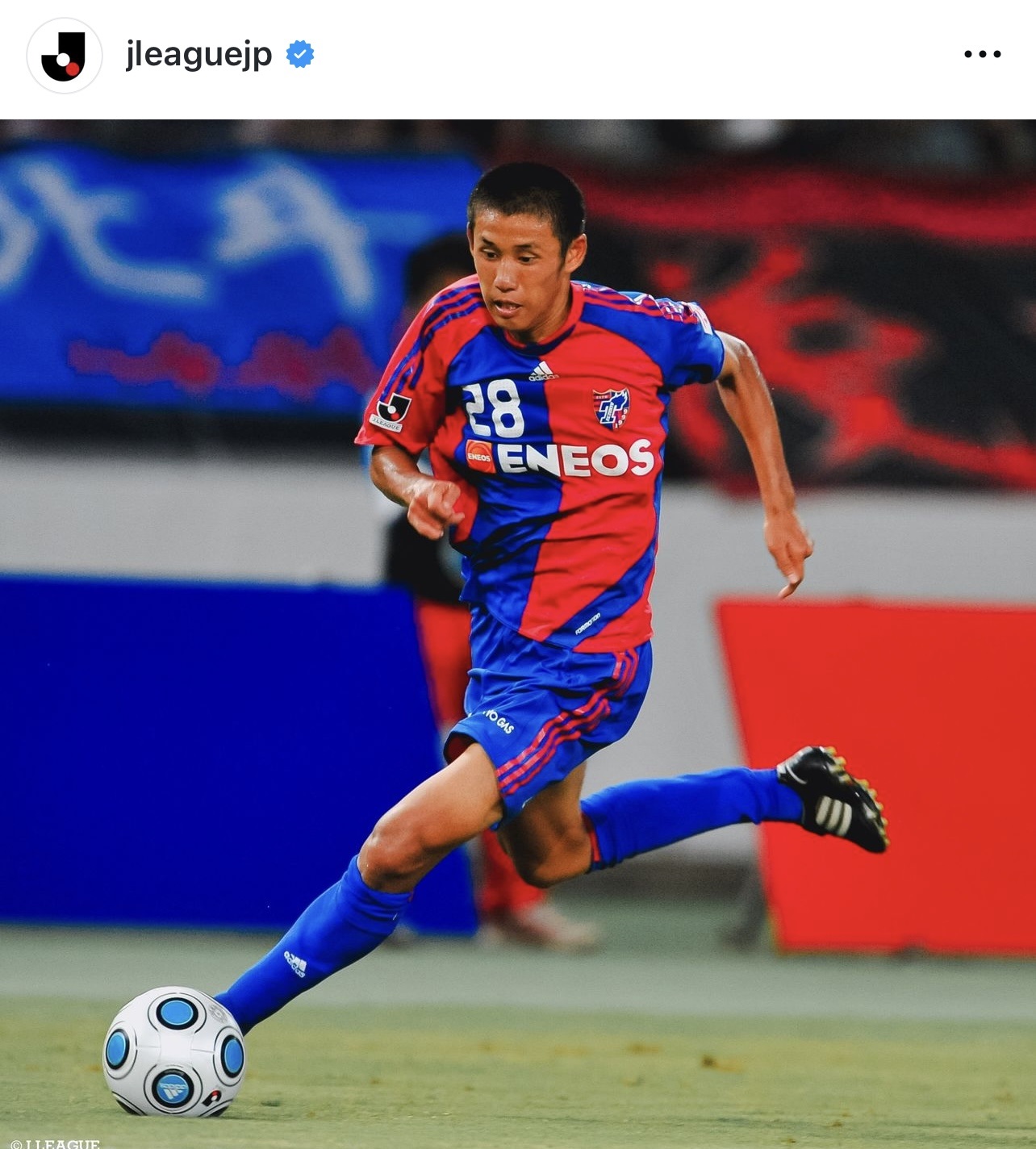 Jリーグ公式インスタグラムから