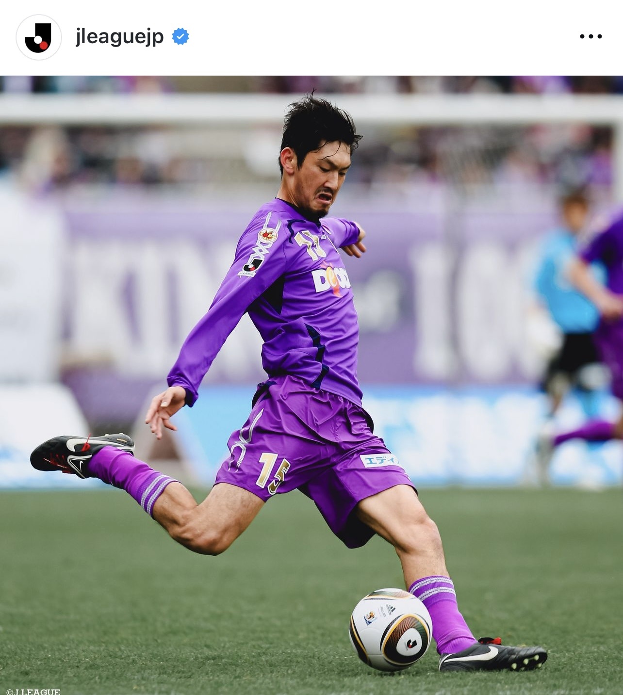 Jリーグ公式インスタグラムから