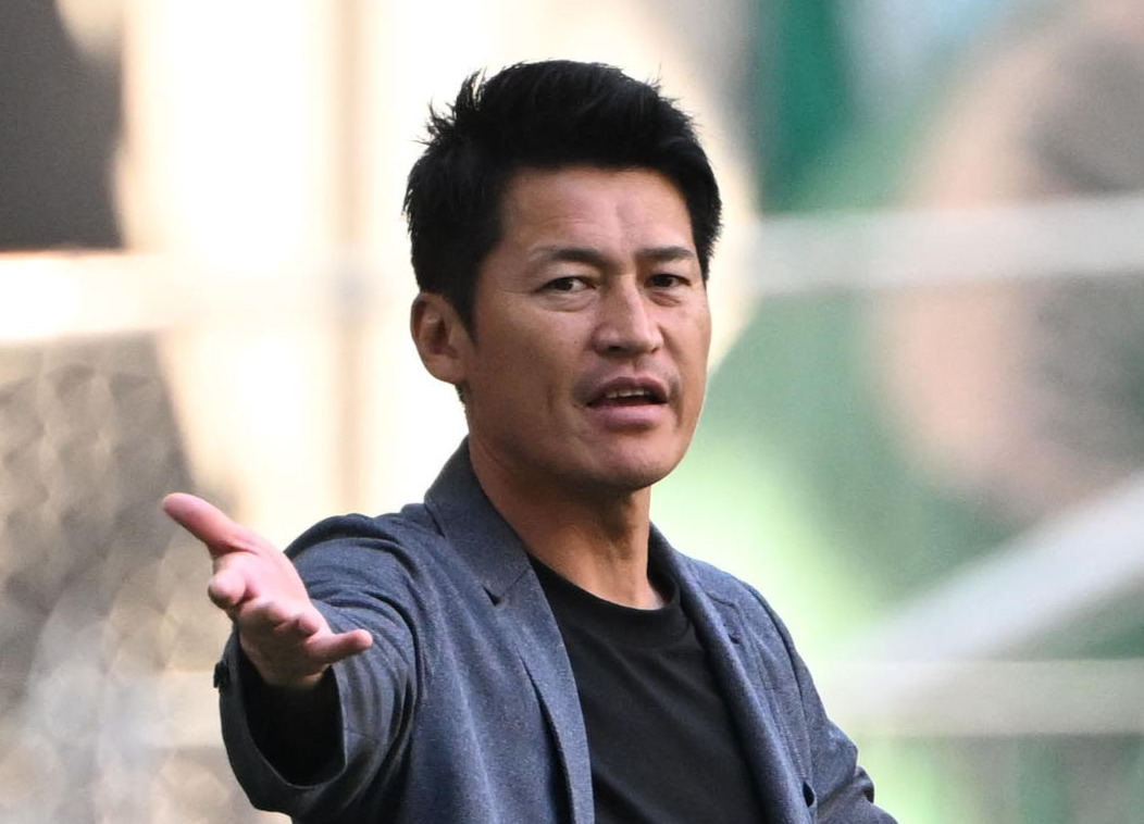 神戸吉田孝行監督（2024年5月25日撮影）