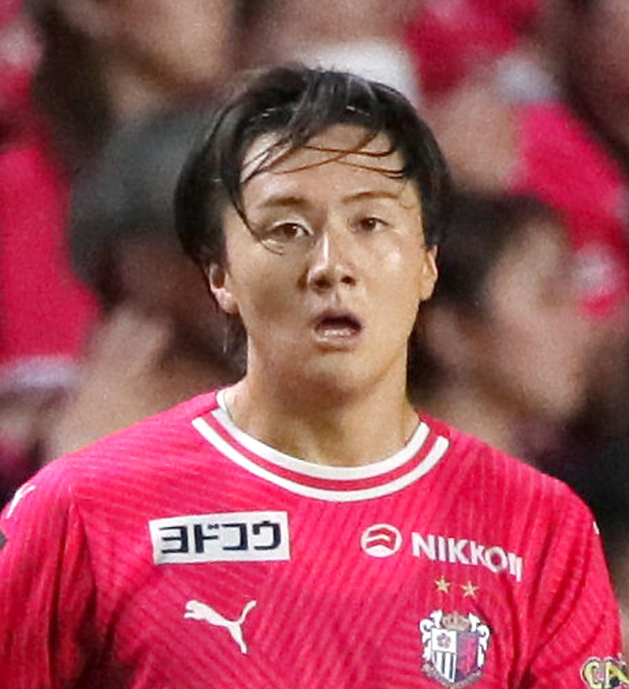 C大阪の阪田澪哉（2024年10月2日撮影）