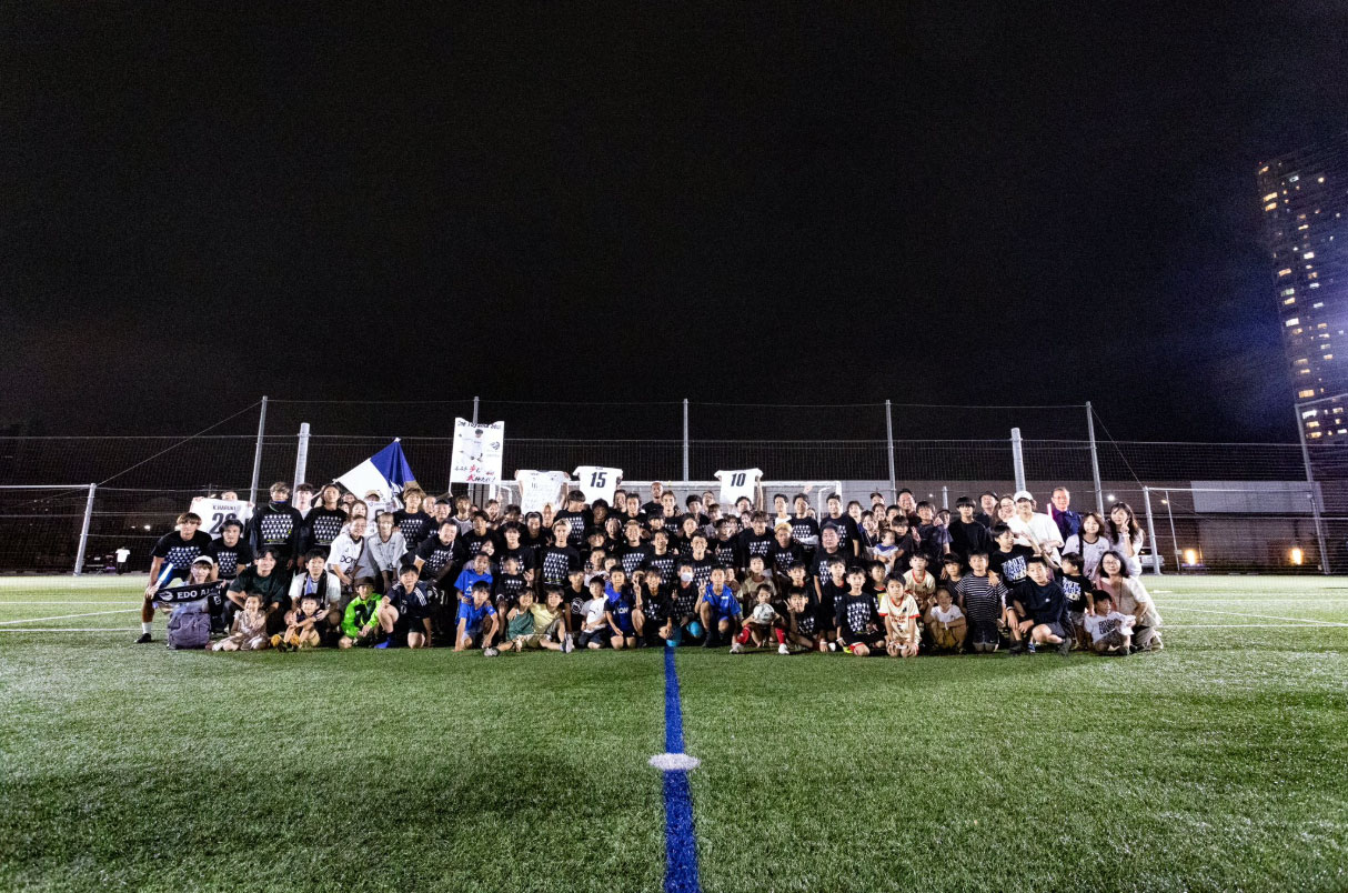 Edo All Unitedの公式Ｘから