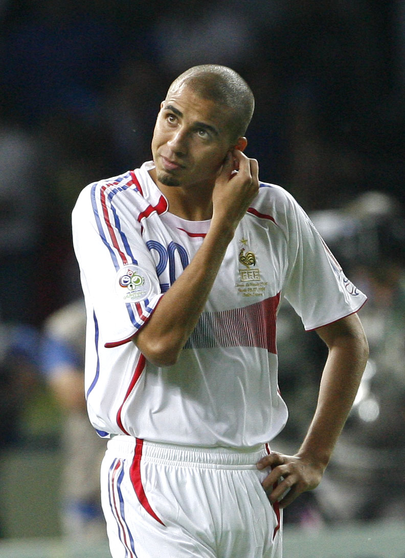 2006年W杯でのドイツダビド・トレゼゲ