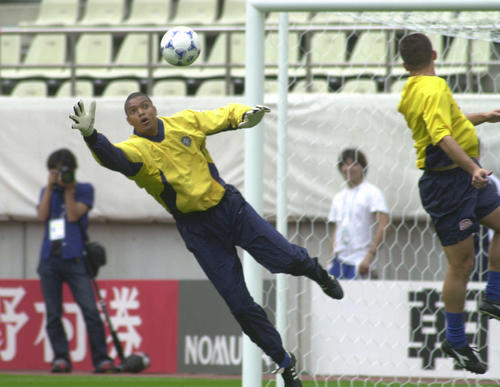 ブラジルGKジーダ（2001年5月撮影）