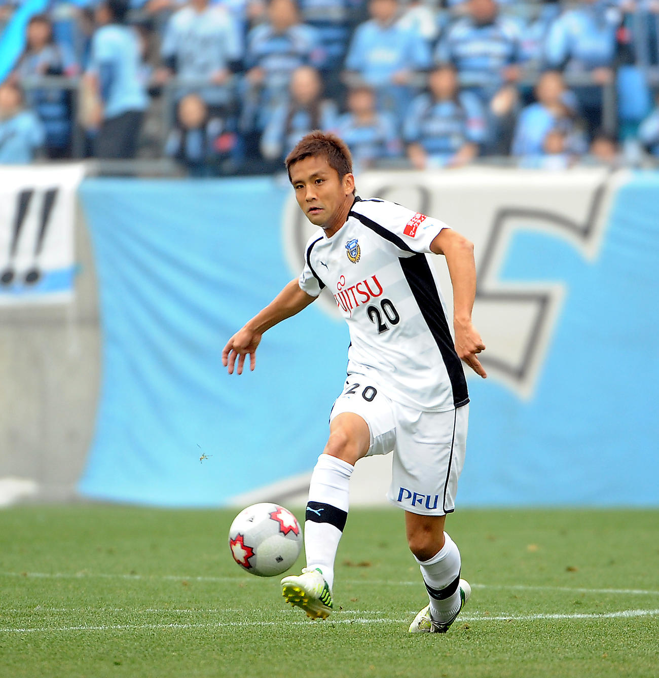 2012年12月、川崎F時代の稲本