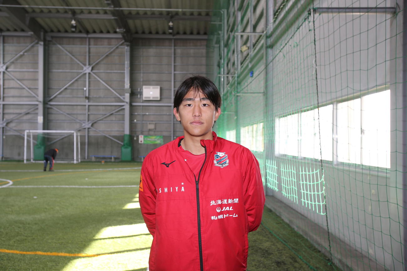 U－17日本代表MF川崎幹大（撮影・中島洋尚）