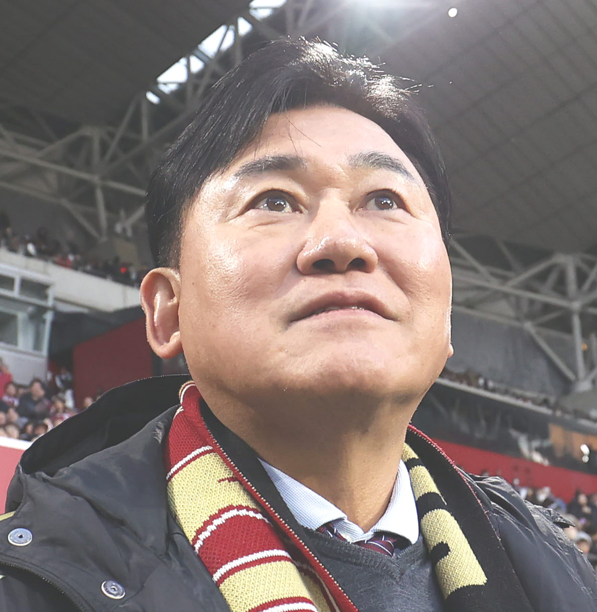 神戸・三木谷浩史会長（2024年12月8日撮影）