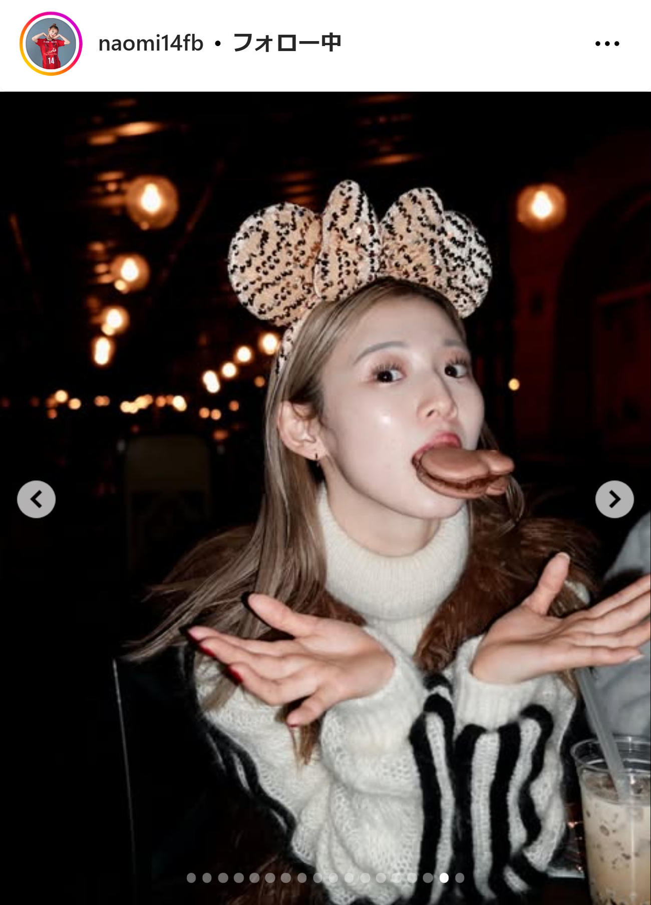 松本直美のインスタグラムから