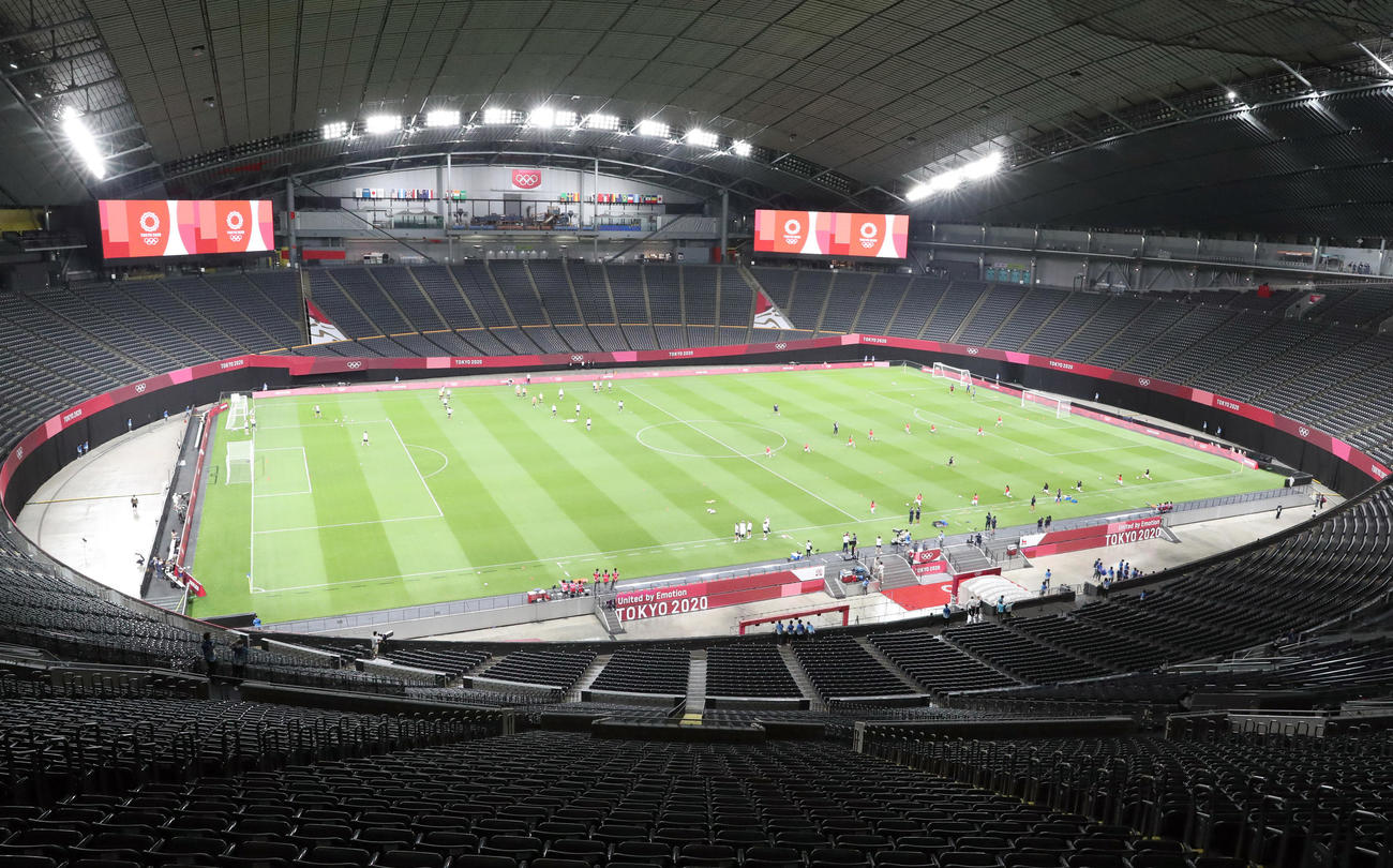 札幌ドーム（2021年7月21日撮影）