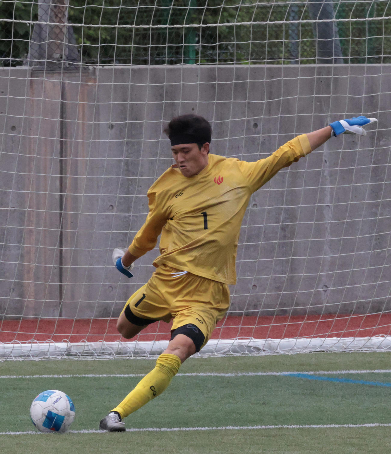 東北1部みちのく仙台FCからJ3福島に完全移籍したGK田中雄大（みちのく仙台FC提供）