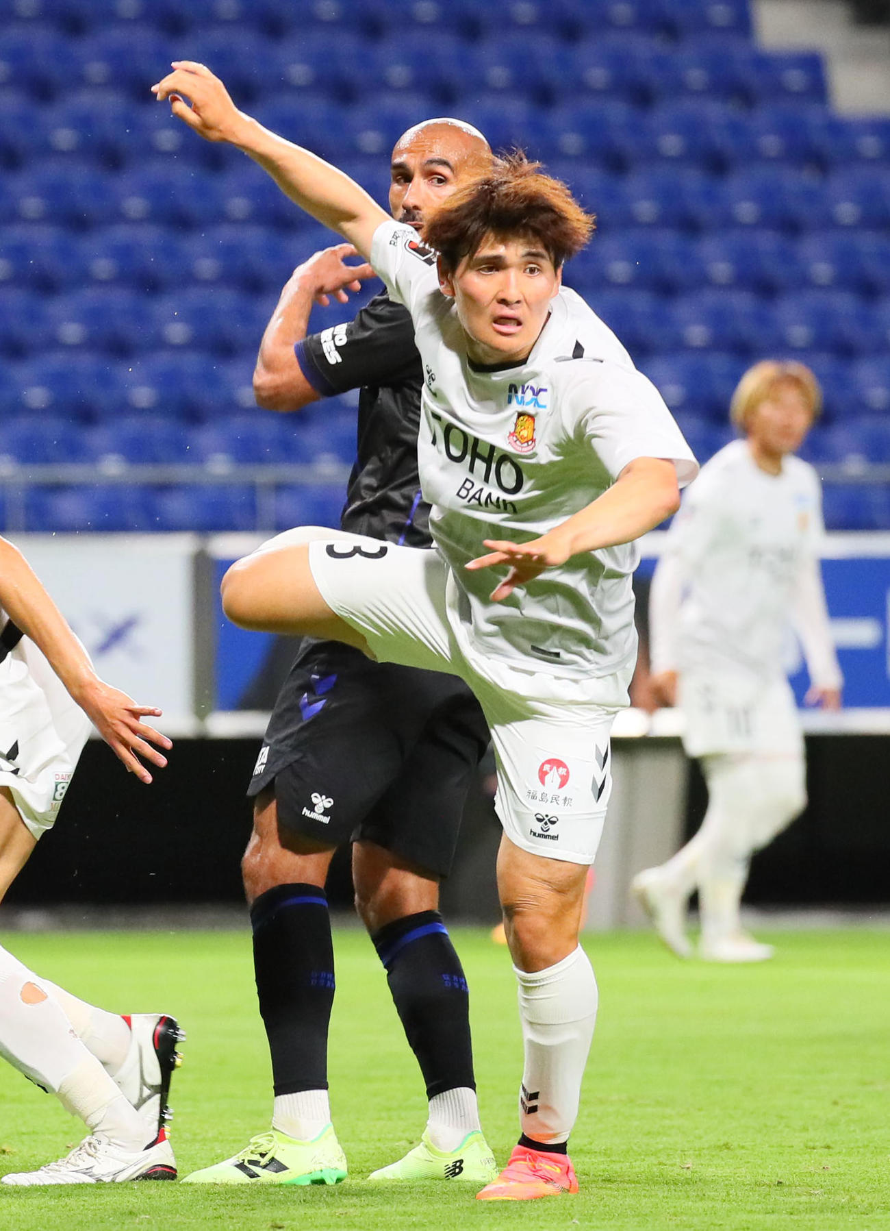 福島ユナイテッドFC松長根悠仁（24年6月撮影）
