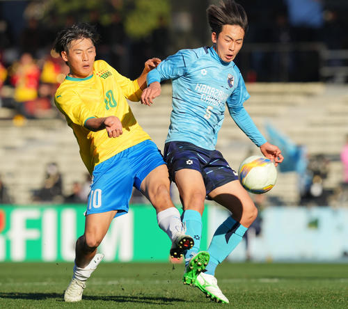 高校サッカー】帝京エース森田晃が初ゴール「自分の泥臭さ、決めたい欲