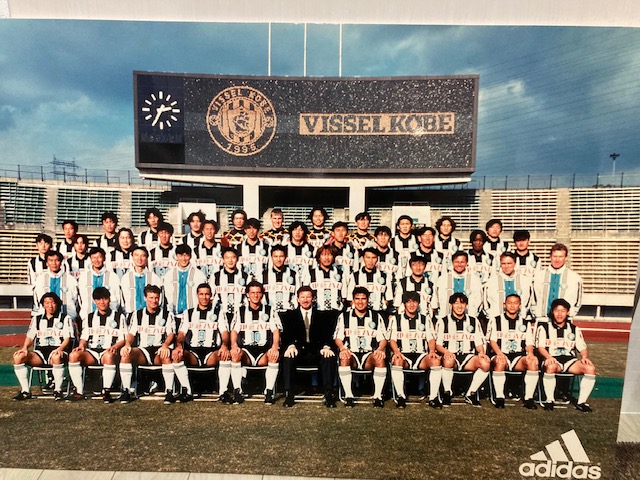 18年の西日本豪雨で被災しながらも唯一残った写真パネル（提供・兼本正光さん）