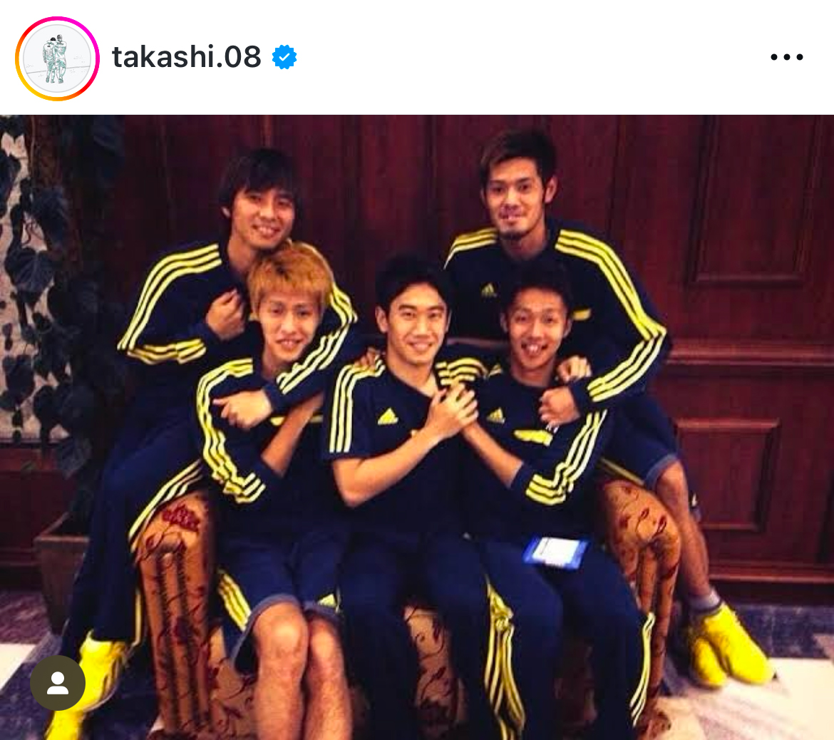乾貴士のインスタグラムから