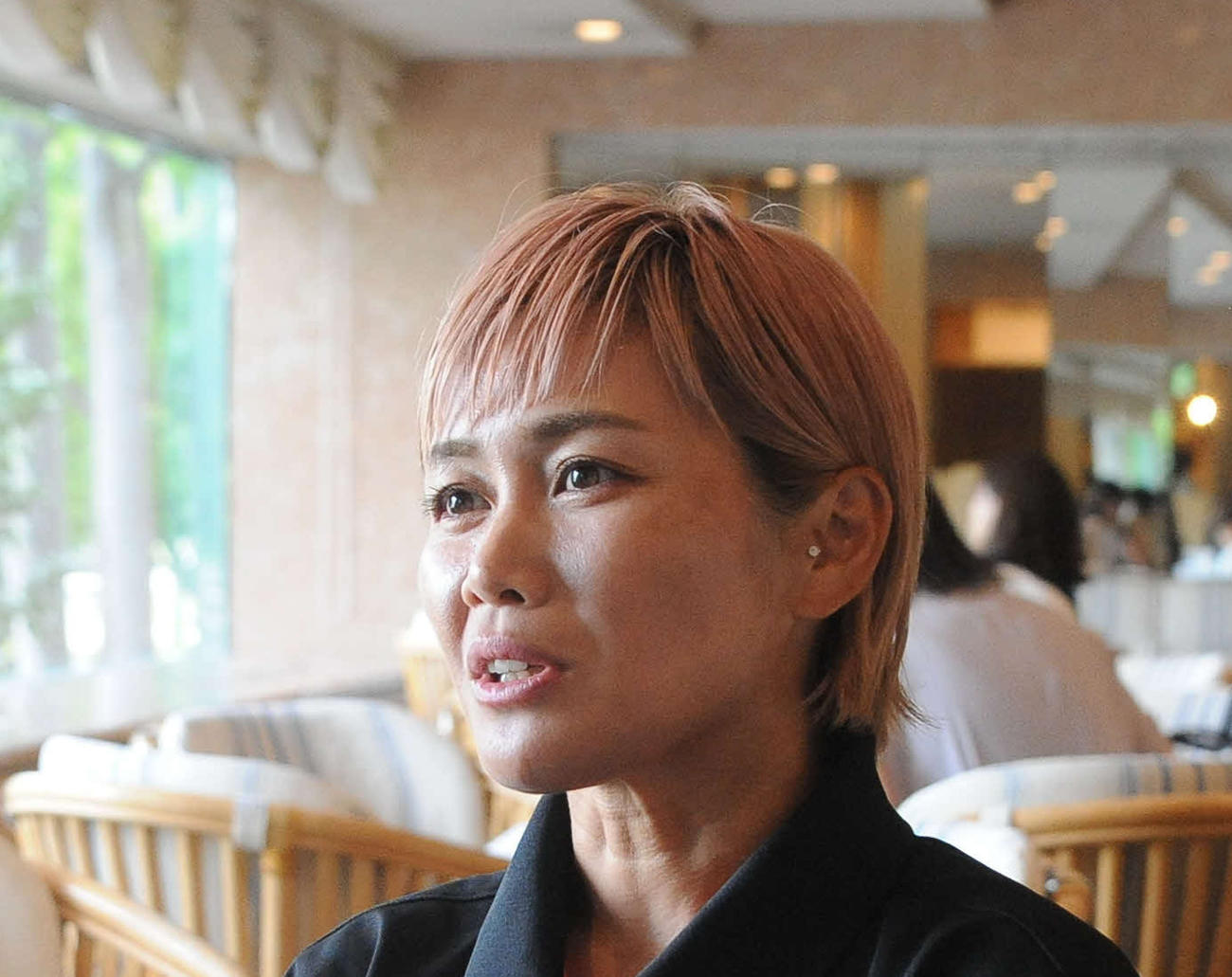 WEリーグ新潟Lの川澄奈穂美（2024年8月撮影）