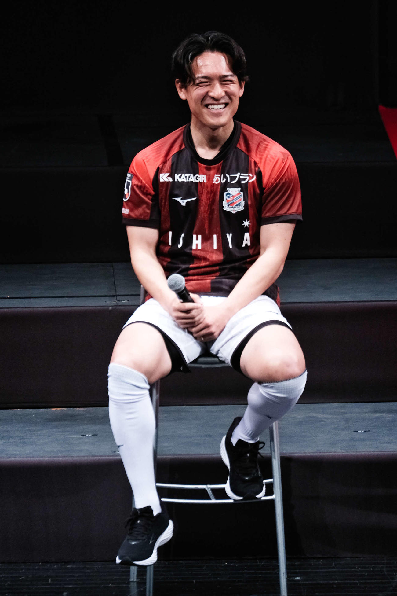 新主将に任命されたMF高嶺