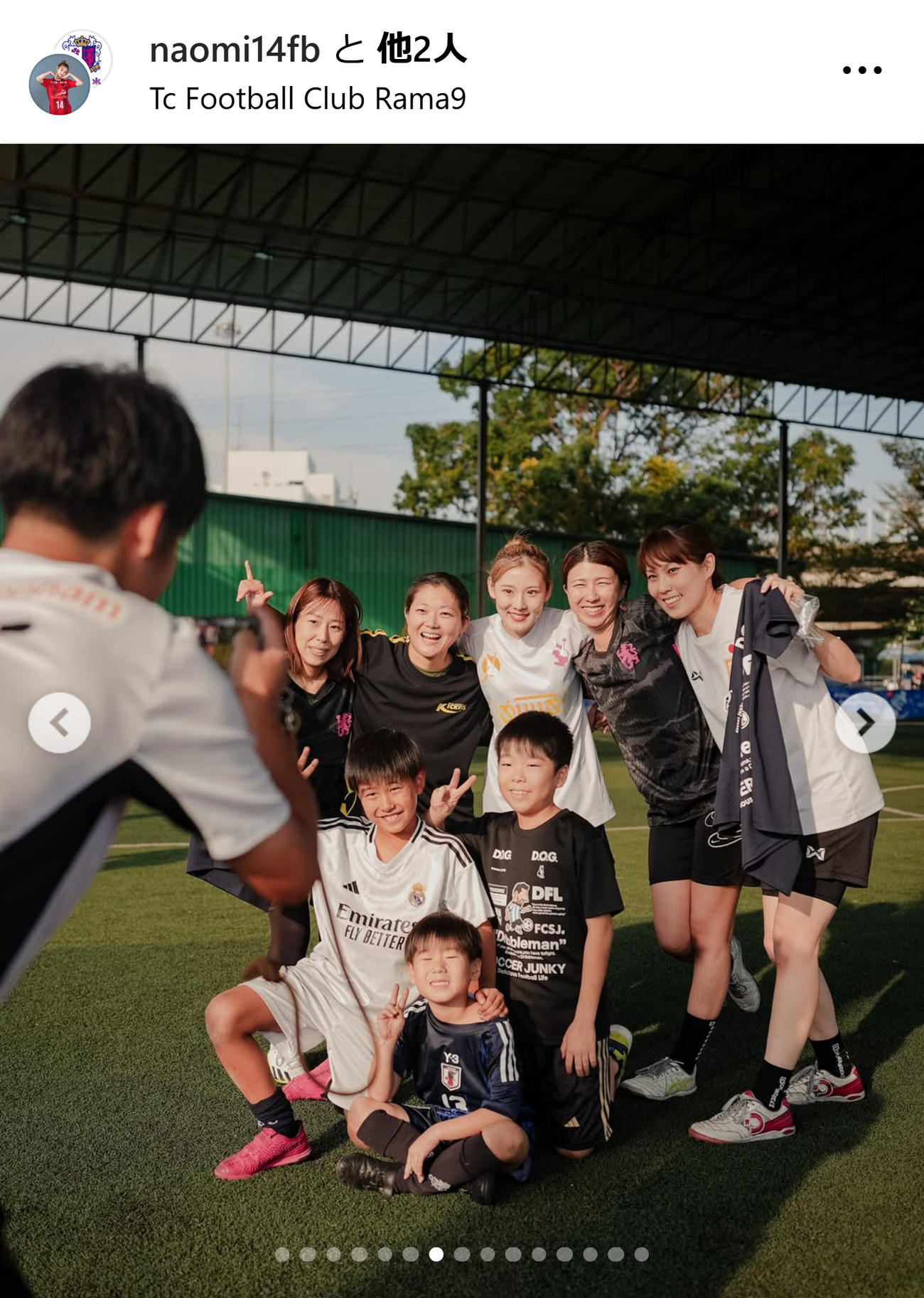 松本直美のインスタグラムから