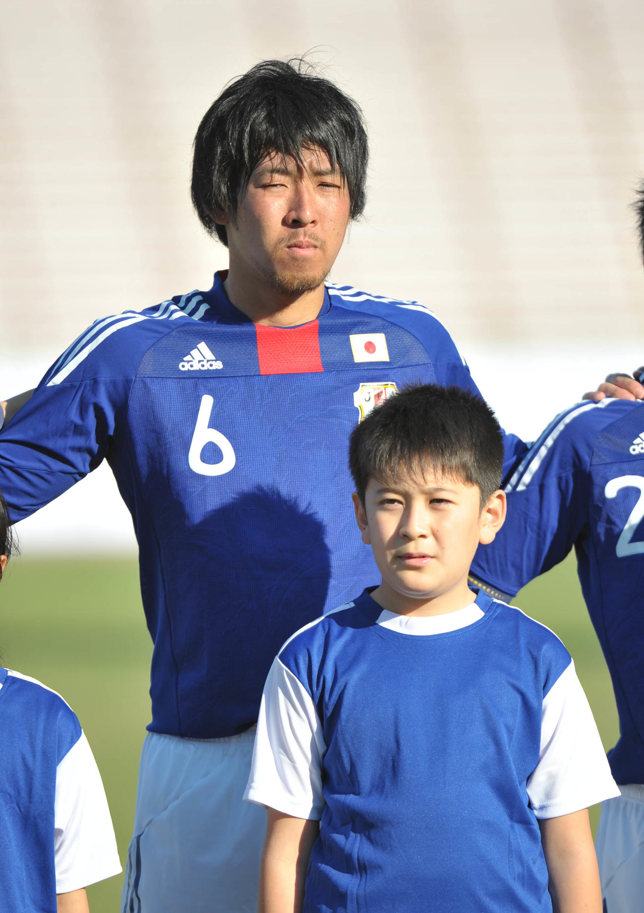 2011年2月、U－22日本代表でバーレーン戦に臨んだ青木拓矢