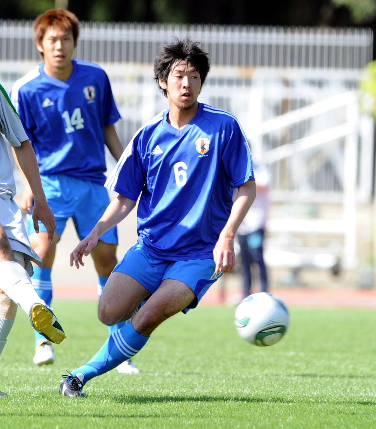 Uー22日本代表時代の青木拓矢（2011年撮影）