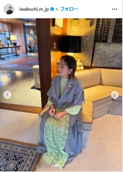 岩渕真奈さんのインスタグラムから