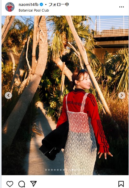 松本直美のインスタグラムから