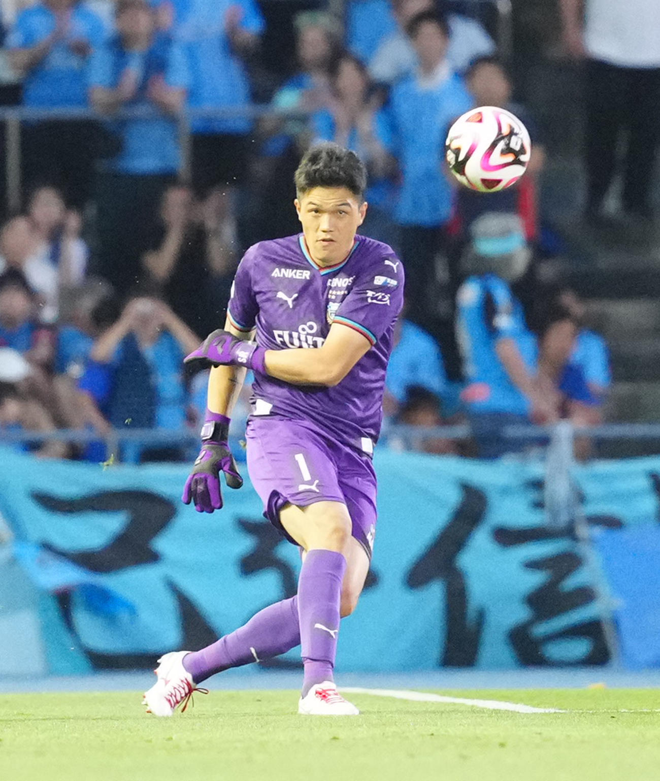 川崎F・GKチョン・ソンリョン（2024年6月26日撮影）