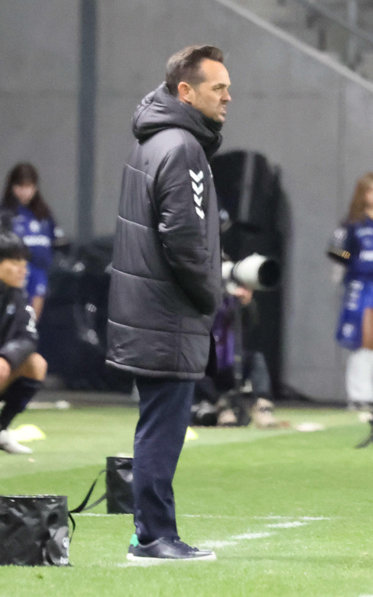 G大阪ポヤトス監督（2025年2月14日撮影）