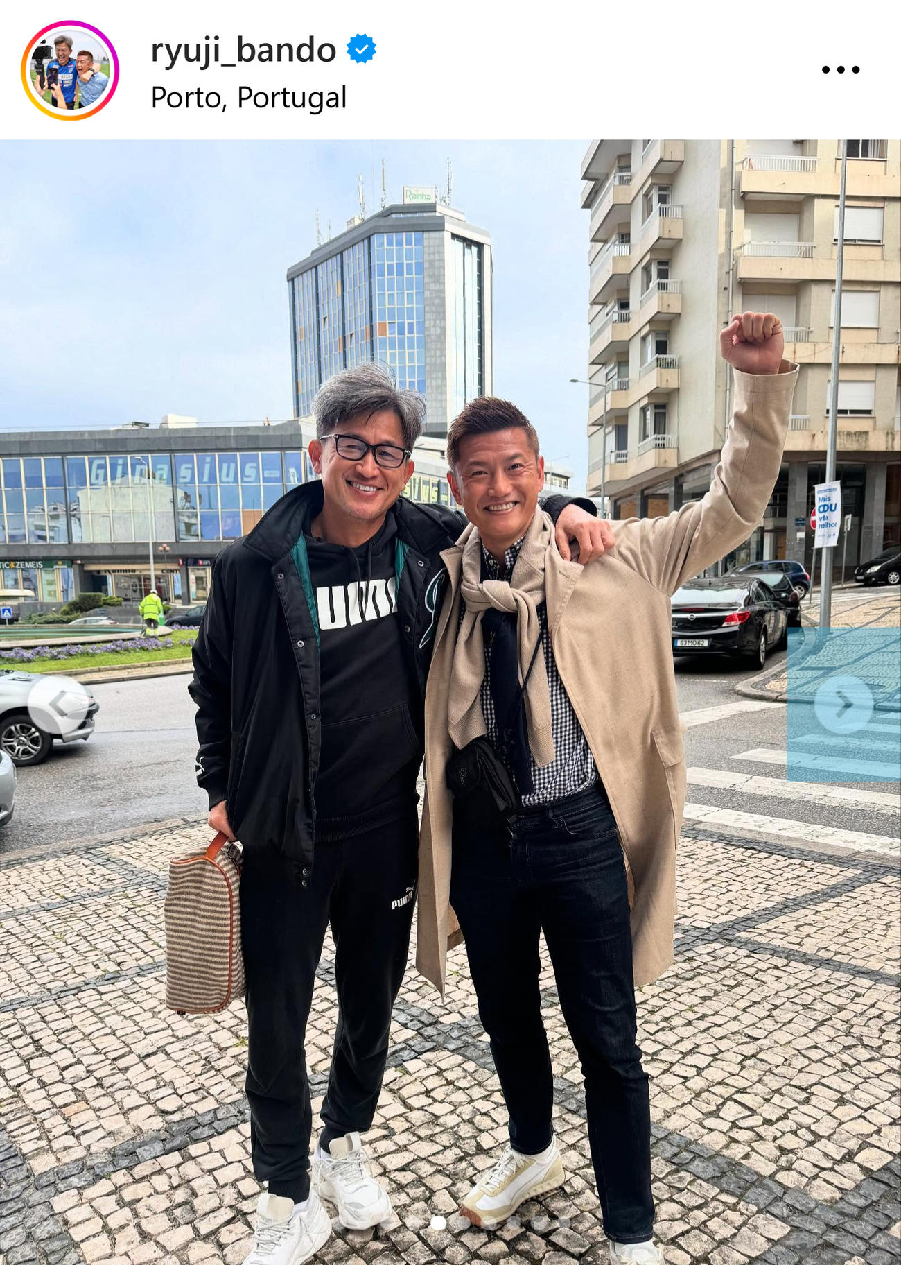 播戸竜二氏のインスタグラムから