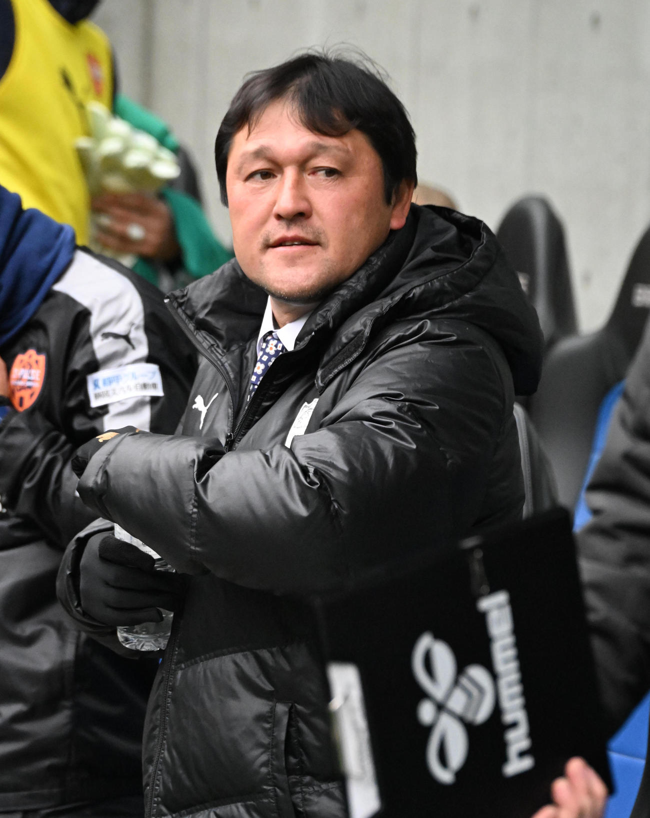 G大阪戦の清水秋葉監督（撮影・石井愛子）