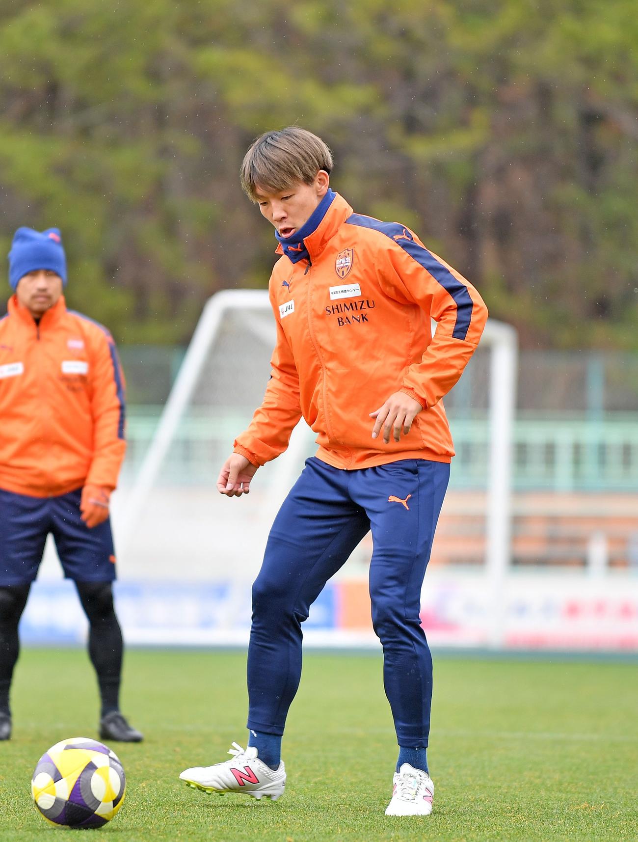 4試合ぶりの完封勝利を誓った清水蓮川