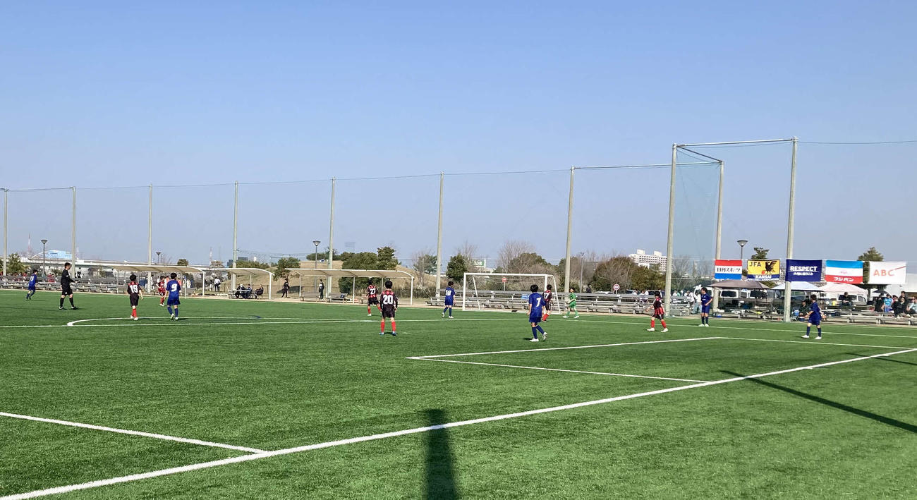 フジパンCUP関西U－11サッカー大会初日の様子