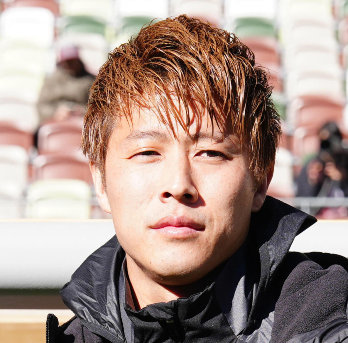 柿谷曜一朗氏（2025年2月8日撮影）