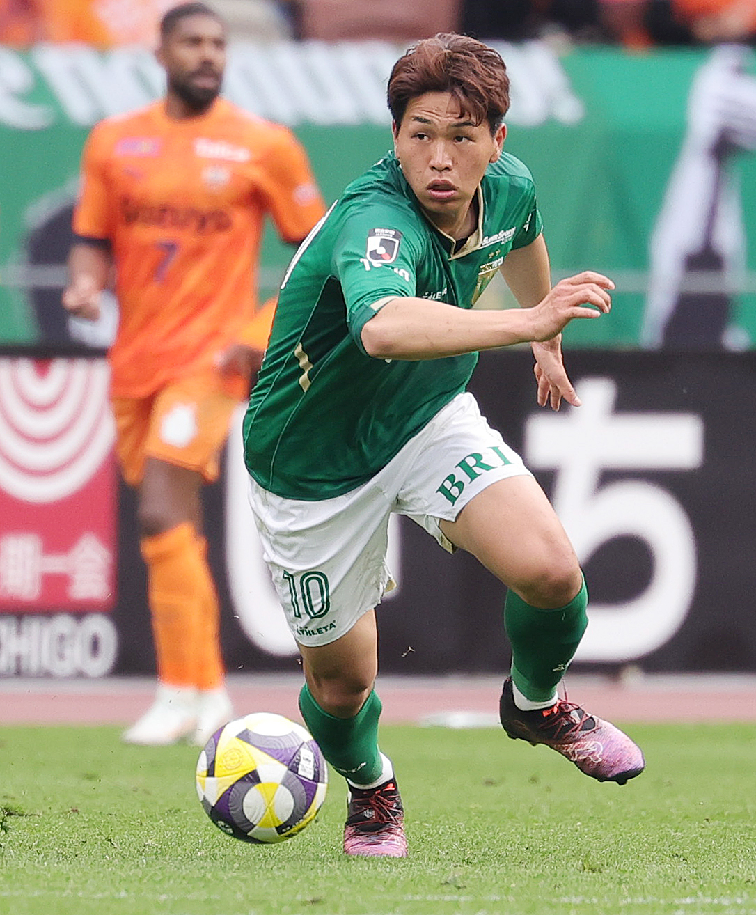 東京V木村勇大（2025年2月16日撮影）