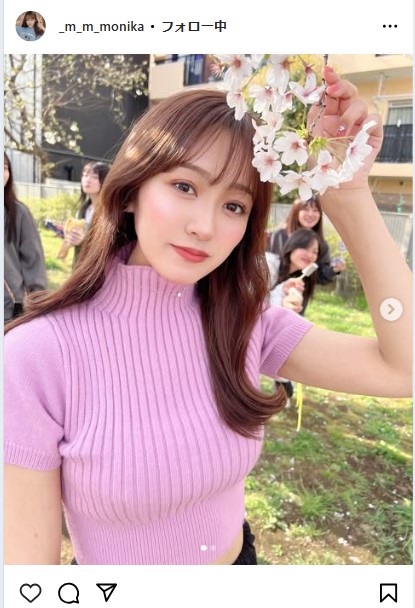 三田萌日香のインスタグラムから