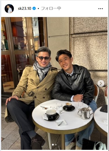 香川真司のインスタグラムから