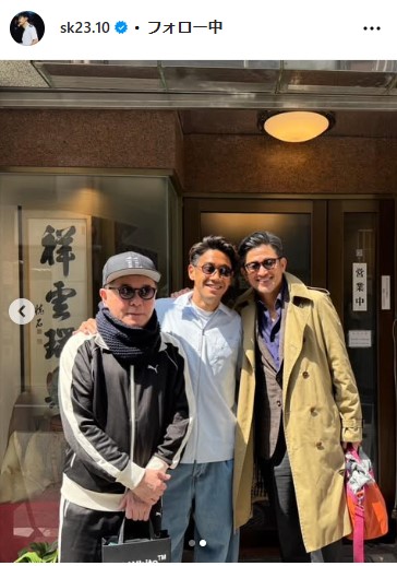 香川真司のインスタグラムから
